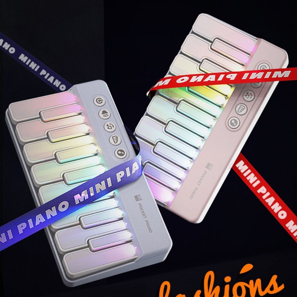 Mini Piano Pocket Electronic Keyboard Mini Electronic Organ Portable Piano Cute Gamer Custom