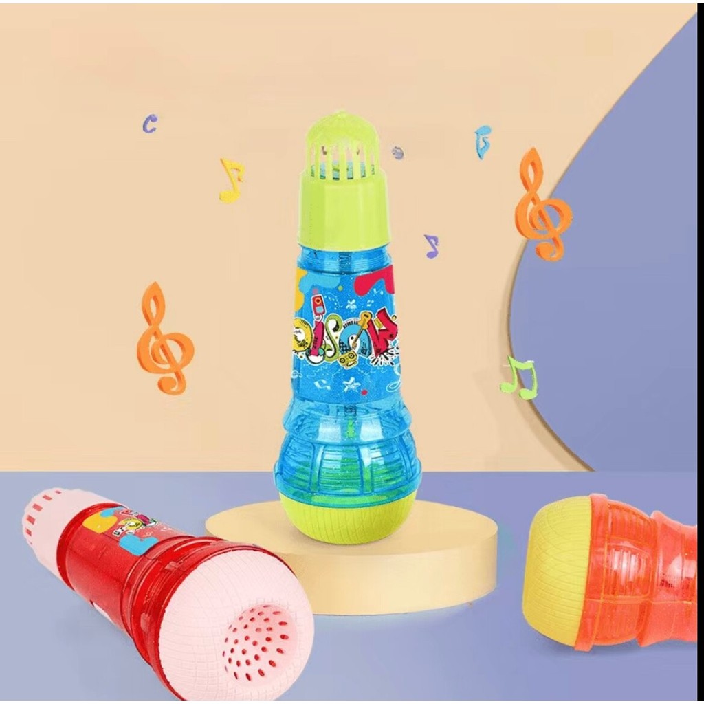 24Cm Large Echo Microphone Physical Children'S Echo Microphone Singing Toy Music Enlightenment Echo