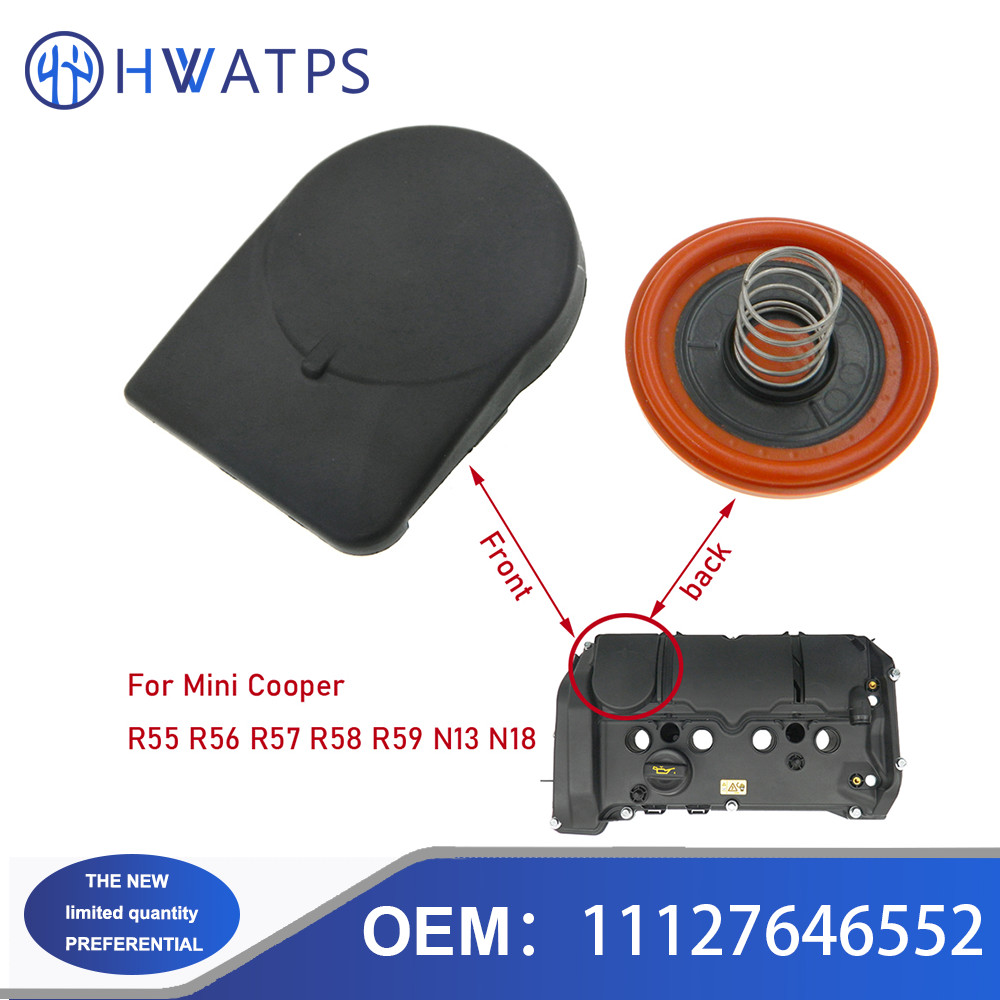 1/5/10 PCS Car Accessories Engine PCV Valve Cover Repair Kit With Membrane For BMW Mini Cooper N13 F