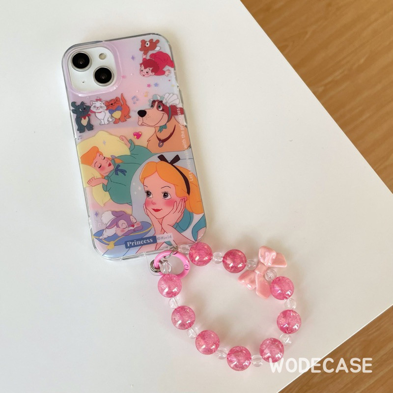 Mex - WODECASE Disney Princess Alice Case Iphone 11-15 Pro Max
