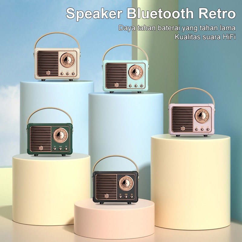 Mex - speaker mini speaker bluetooth mini speaker portable cute mini Wireless small Stereo retro
