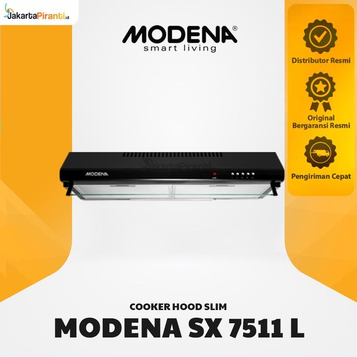Cooker Hood Modena Sx 7511 L Slim Hood Modena 70 Cm