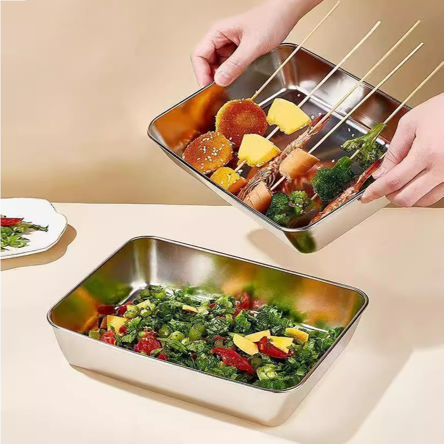 FOOD BOX FOOD CONTAINER NAMPAN WADAH PENYIMPANAN MAKANAN SAYURAN BUAH ANTI TUMPAH