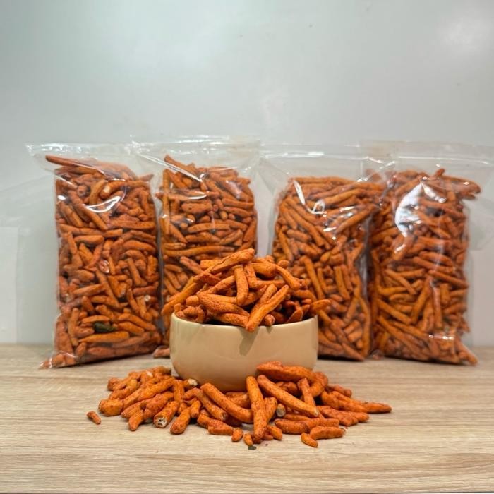 

Cemilan Basreng 1kg Pedas Daun Jeruk Rayyan Snack Food Makanan Goreng