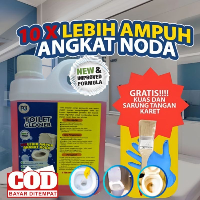 Toilet Cleaner. Pembersih Keramik Kamar Mandi Dapur Dll.Cairan Warna Pink