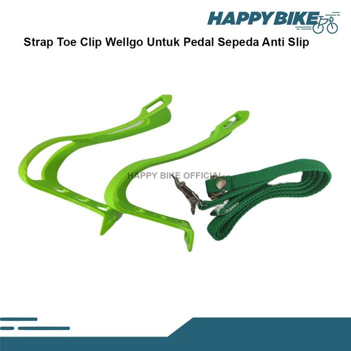 Wellgo Tali Pedal Sepeda Anti Slip Strap Toe Clip #Gratisongkir