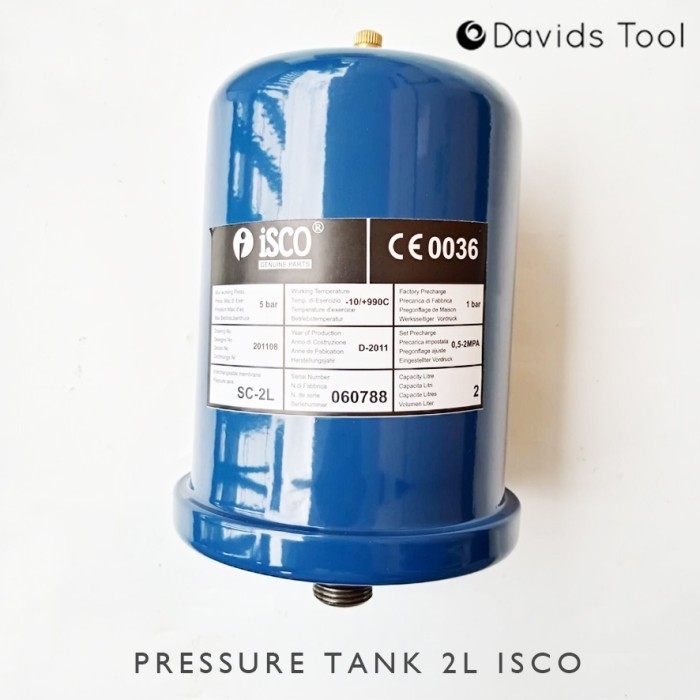 (Allthebest) Tabung angin pompa air for shimizu 2 Liter