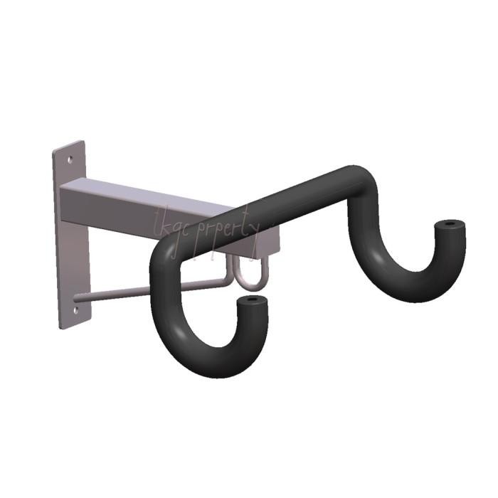 Gantungan Sepeda Dinding Dilapis Busa Pelindung Outdoor #Gratisongkir