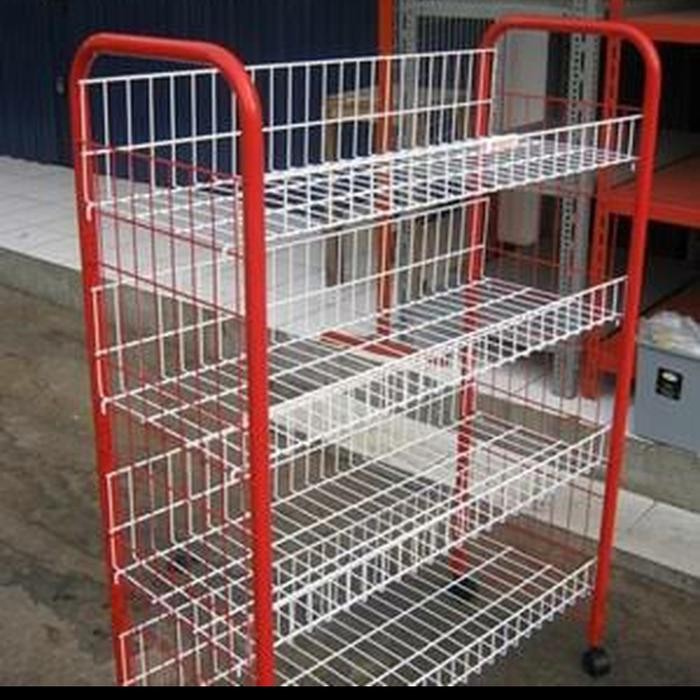 Rak Master Jumbo / Rak Snack/Rak Chiki Master Rak Display Rak Besi Gratisongkir