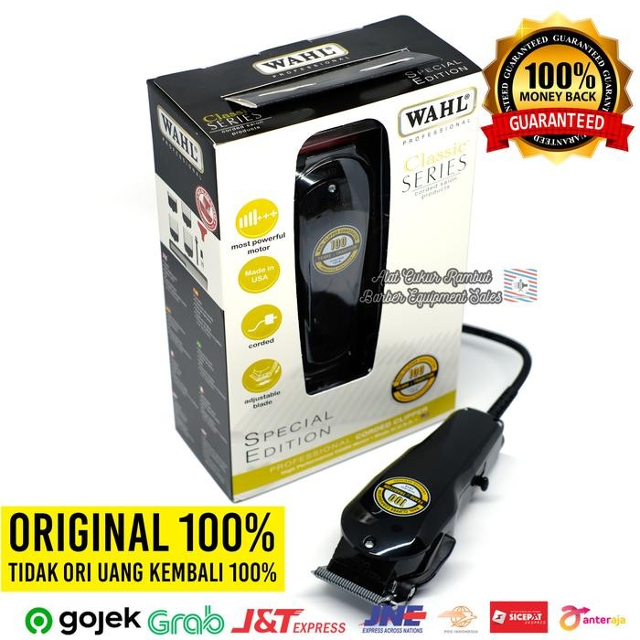 Alat Cukur WAHL Original WAHL Super Taper Black Special Edition Mesin Sisir