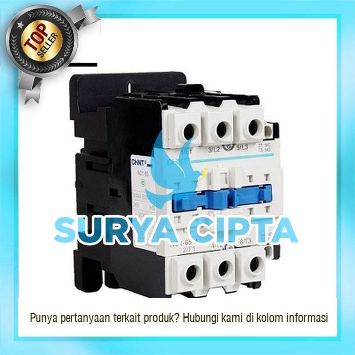KONTAKTOR CONTACTOR CHINT NC1-6508 4P 2NO 2NC 80A TERLARIS