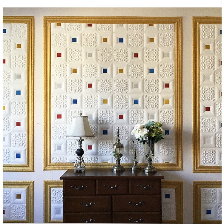 [PAKET 11 Meter] List Wallpaper Dinding Plafon 10 meter Lis Wallpaper Atap Plafon Wall Bolder Foam