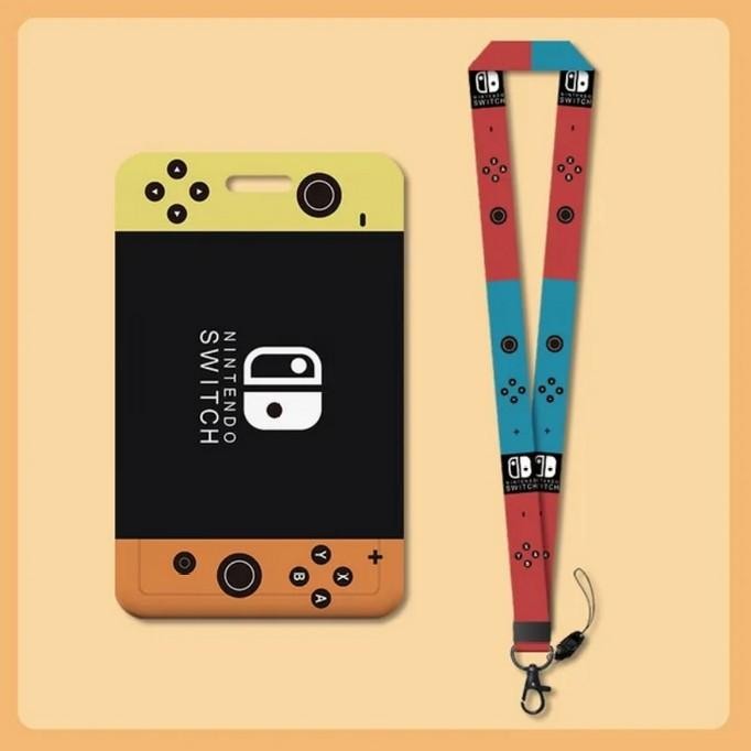 

Uta - Gantungan Kartu Id Card Name Tag Tali Leher Holder Nintendo Style