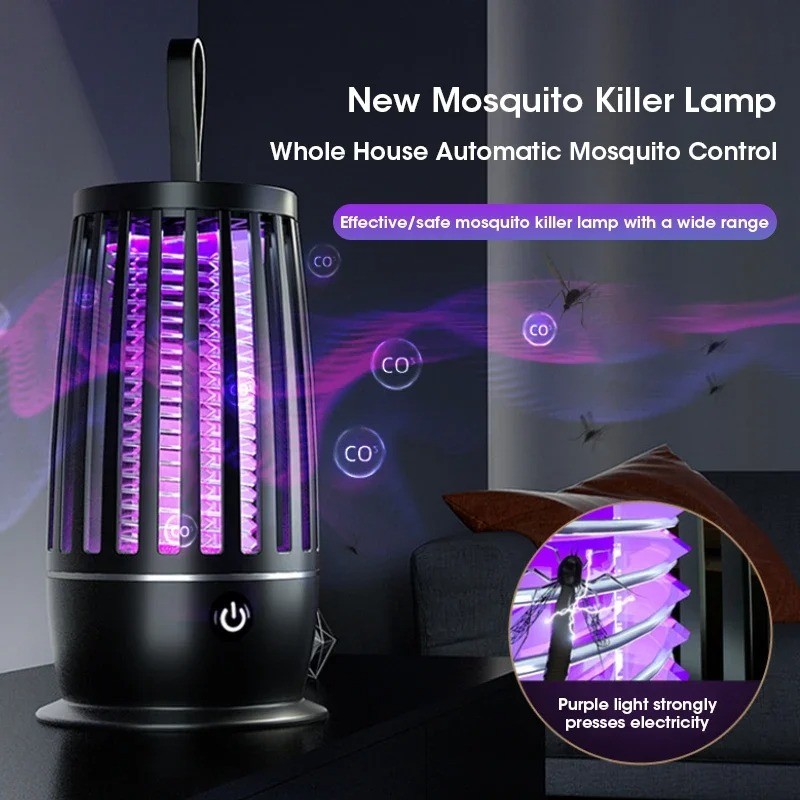 Portable Electronic Mosquito Killer Mosquito Terminator Mosquito Killer Lamp Anti-Mosquito Lamp