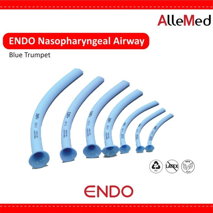 Endo Nasopharyngeal Airway Blue Trumpet