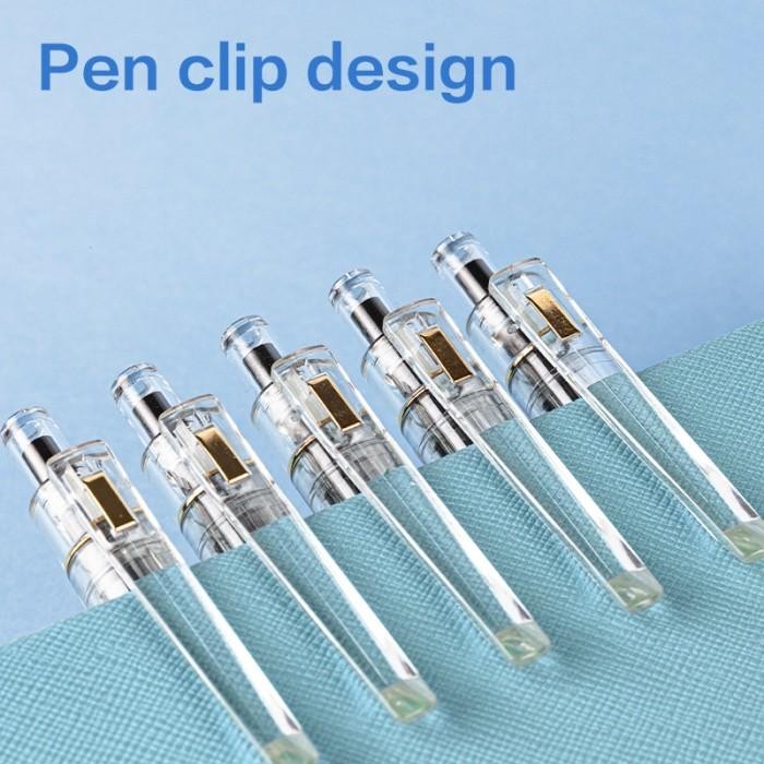 

Bentley - Deli Pulpen Gel / Gel Pen Neddle Tip Black A623 12 Pcs