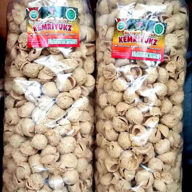 

Keripik Tahu Walik 500gr Tahu Bulat Gurih Renyah Murah Kripik Tahu Walik Tahu kopong Tahu Bulat