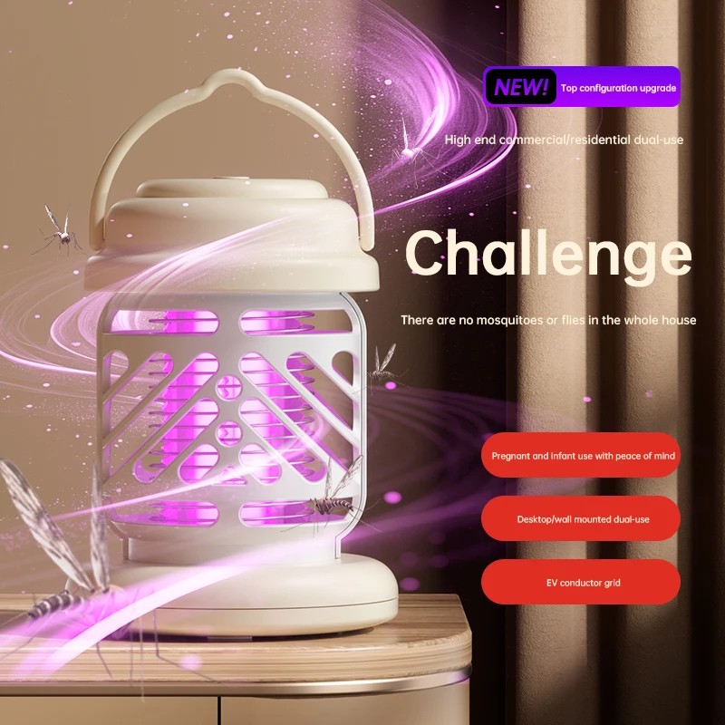 Youpin Electronic Mosquito Killer Portable Mosquito Killer Lamp Home Outdoor Usb Rechargeable