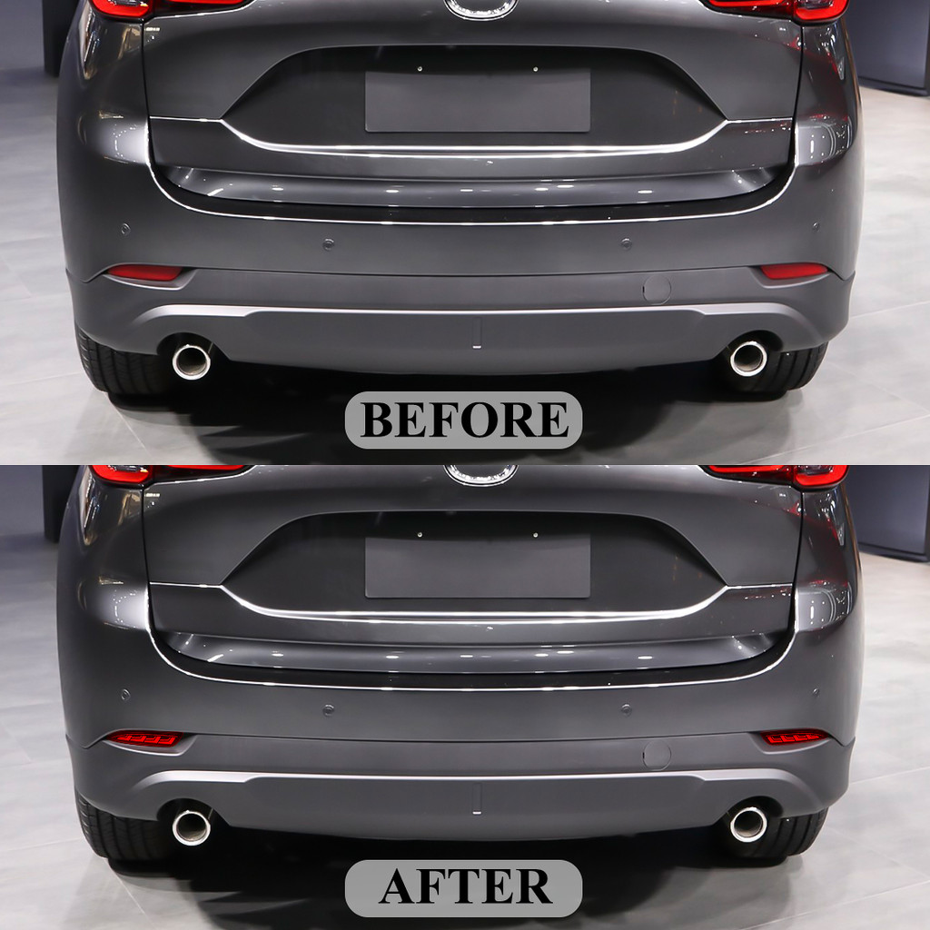 For Mazda Cx5 Cx-5 2022 2023 Led Rear Bumper Reflector Lights Auto Brake Warning Dynamic Turn Signal