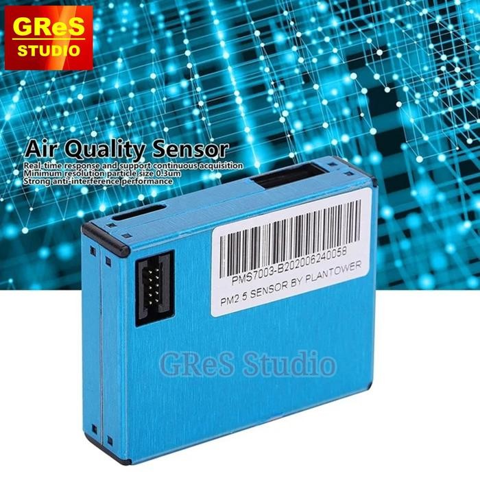 Plantower Laser Pm2.5 Dust Sensor Pms7003 High-Precision Laser Dust #Gratisongkir