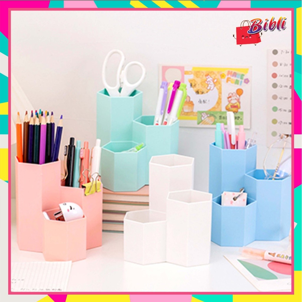 

FLASH SALE KOTAK PENSIL ORGANIZER 3 LAYER TEMPAT PENSIL 3 SLOT 3 IN 1