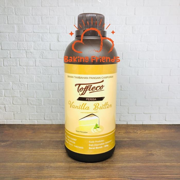 

JTTOP" TOFFIECO PASTA VANILLA BUTTER 500GR/PERISA PERASA VANILLA BUTTER