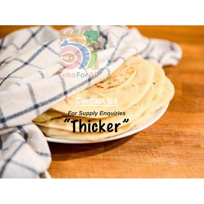 

JTTOP" TACO - WHITE FLOUR TORTILLA 15 CM - LEBIH TEBAL / THICKER