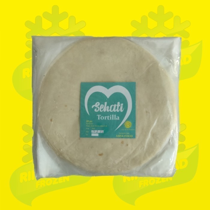 

JTTOP" SEHATI TORTILLA 20 PCS - KULIT KEBAB ANEKA UKURAN