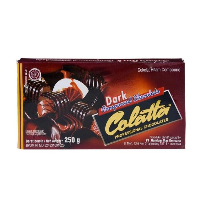

JTTOP" COLATTA DARK COMPOUND CHOCOLATE (250GR)
