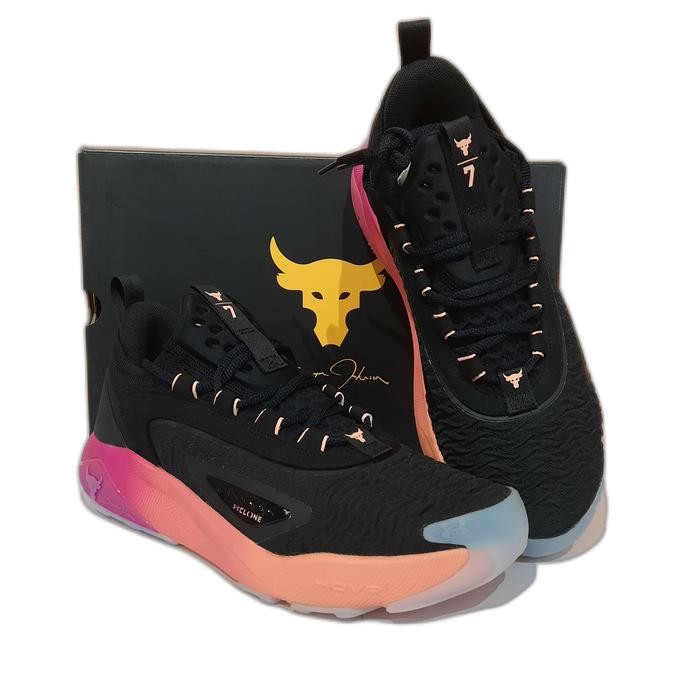 Sepatu Fitness Pria Project Rock 7 Black Purple