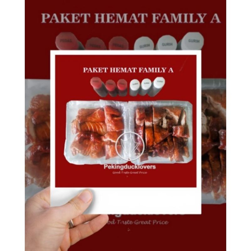 

Mamam_Asoy Paket Hemat Family (Bebek 1 Ekor Dan Ayam 1 Ekor)
