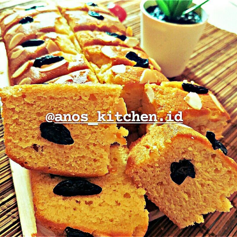 

Mamam_Asoy Bolu Tape Susu (Almond Kismis) Panggang Premium, Super Lembut.