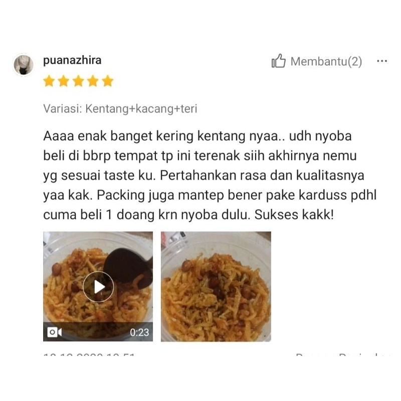 

Mamam_Asoy Terlaris !! Kering Kentang Mustofa 100 Grm