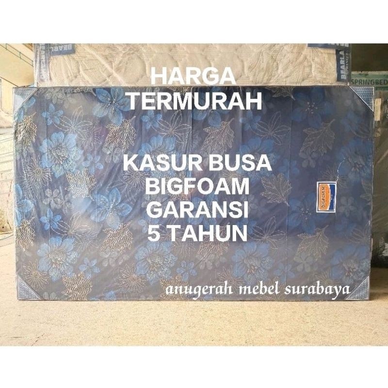 (Homelytouch () Kasur Busa Bigfoam 120 X 200 X 14 Garansi 5 Tahun