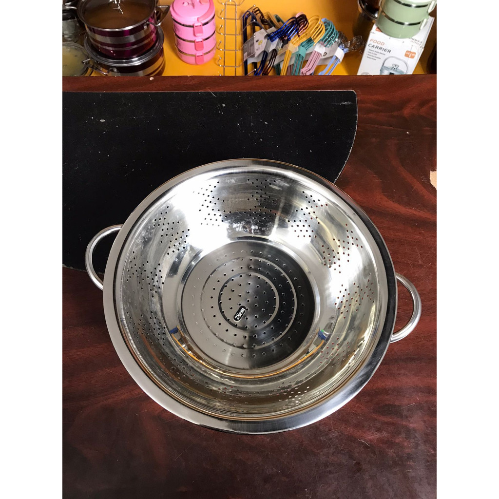 (Homelytouch Wakul Kaki Stainless (Tidak Ada Tutupnya)Tempat Nasi/ Bakul Nasi Stainless/Wakul