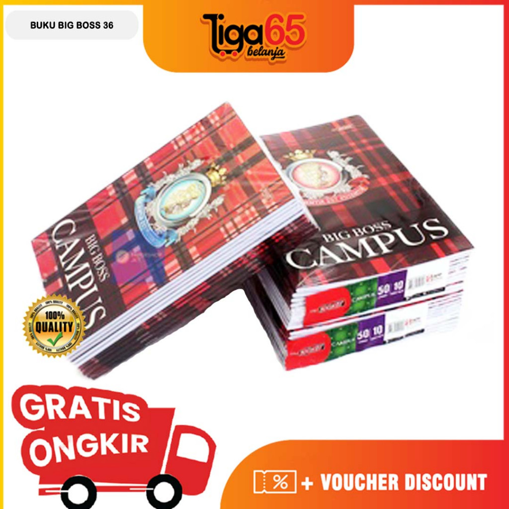 

Buku Tulis Big Boss 36 lembar Buku Isi 10PCS 1 Pak Buku Tulis Sekolah