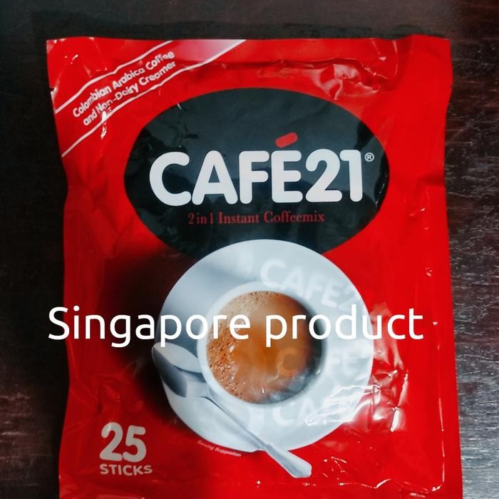 

Cafe 21 2 in 1 instant coffeemix Kopi Tanpa Gula Cafe21 2in1 Coffee