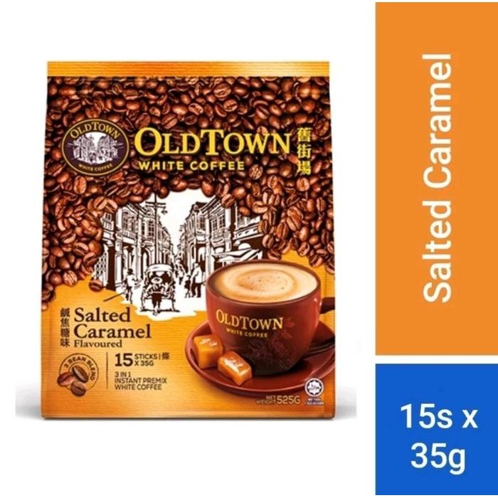 

OLDTOWN White Coffee 3in1 Salted Caramel Malaysia (38g x 15 sachet)