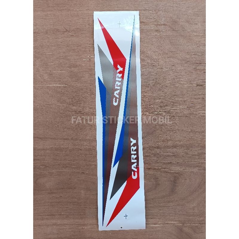 stiker mobil suzuki carry pick up 2017 original, stiker mobil pick up