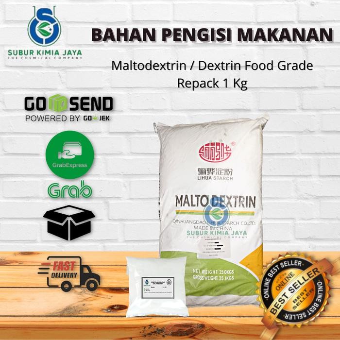 

Dextrin / Maltodextrin 1 Kg / Perenyah / Destrin Putih NC