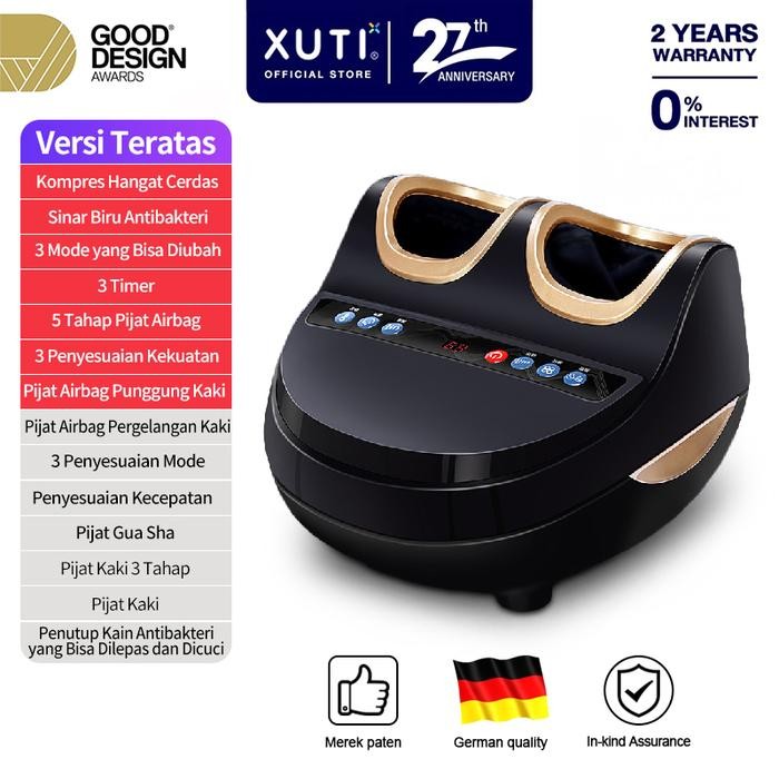 XUTI Pijat Kaki Otomatis Pijat Telapak Kaki Dan Betis Pijat Kaki Mesin