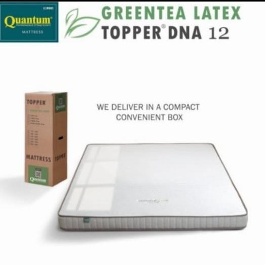 Quantum Topper Greentea Latex DNA 12cm - 180x200
