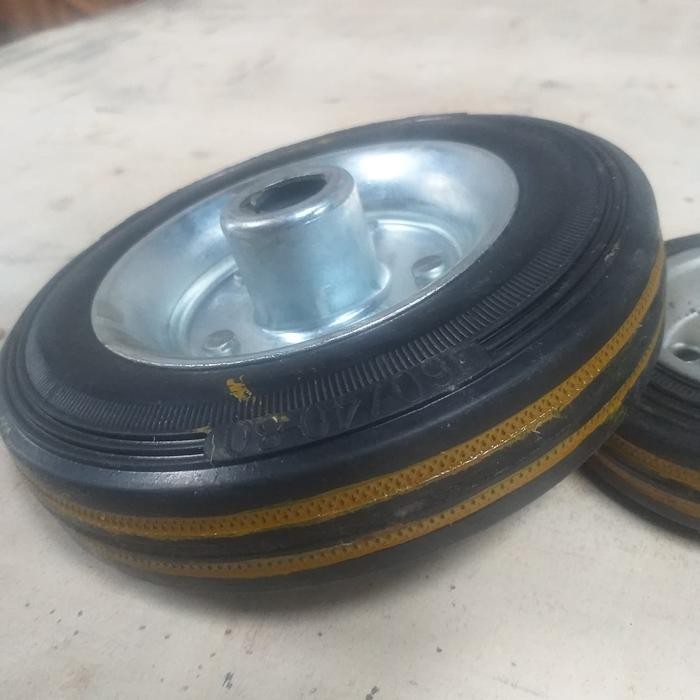 PREMIUM roda troli weel only karet jermani 6"in 160/40-80