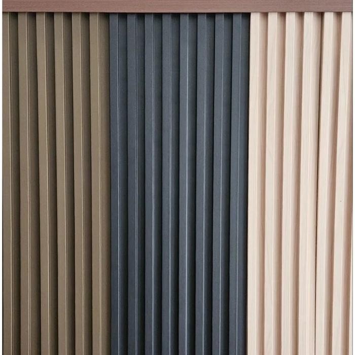 Terlaris Ha-List Siku Wpc Sudut Siku L / List Penutup Wpc Siku List Wall Panel Perbatang Uk 2.4M