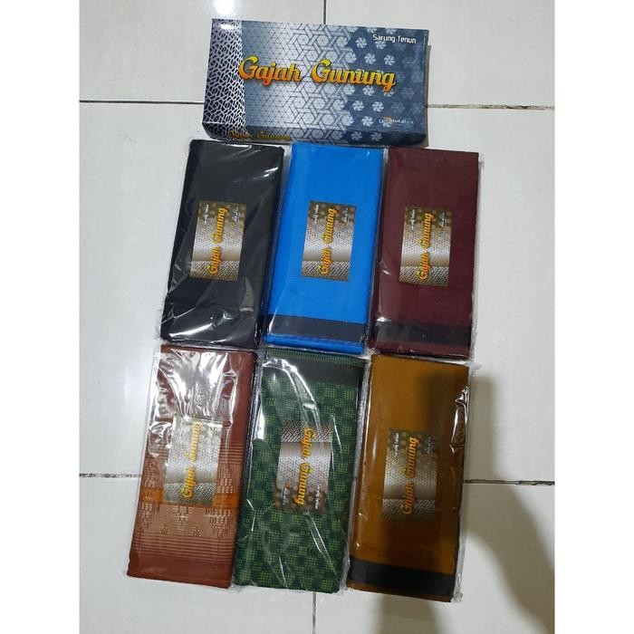 Sarung Gajah Gunung minimal pembelian 1/2 kodi (10 pcs)
