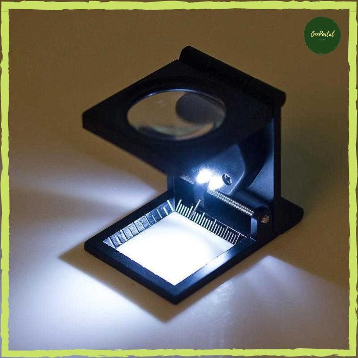 

Bricks - Kaca Pembesar Lipat Foldable Magnifier Portable 28Mm 10X