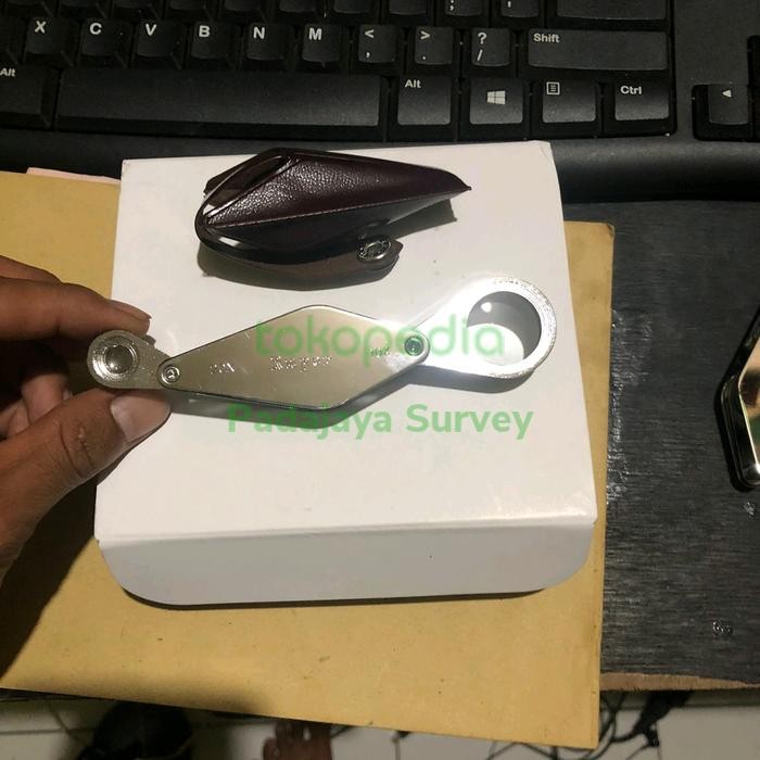 

Bricks - Kaca Pembesar Hand Lens Lup Geologi Loupe Ruper 10X 20X