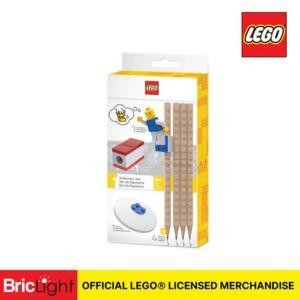 

Bricks - Lego 52053 Stationery Set 4Pencils, 1Topper, 1 Sharp, & 1 Eraser