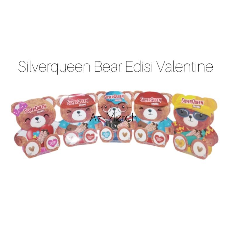 

Andrianbijaksana Silverqueen Chunky Bar Love Bear