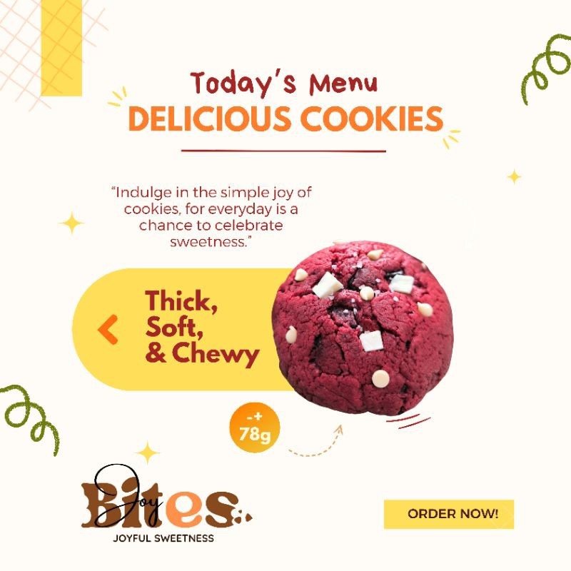 

Andrianbijaksana Soft Cookies Red Velvet